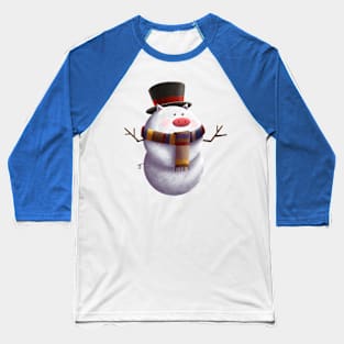 Snow Pig Baseball T-Shirt